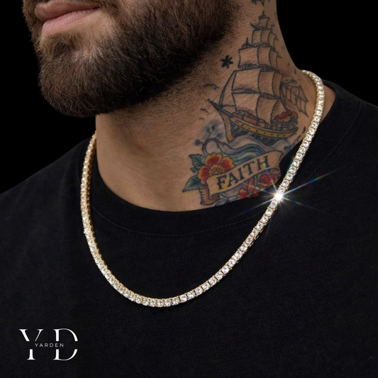 שרשרת טניס - זהב 18 קראט