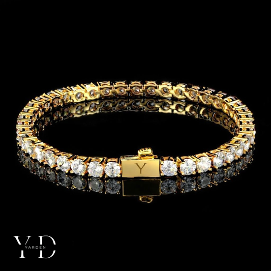 צמיד טניס - זהב 18 קראט