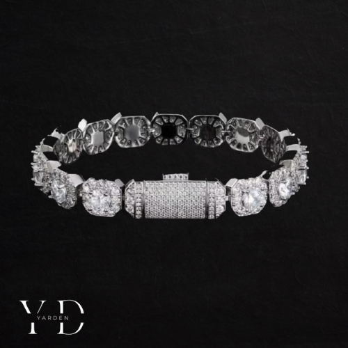 צמיד אייס לונדון - זהב לבן