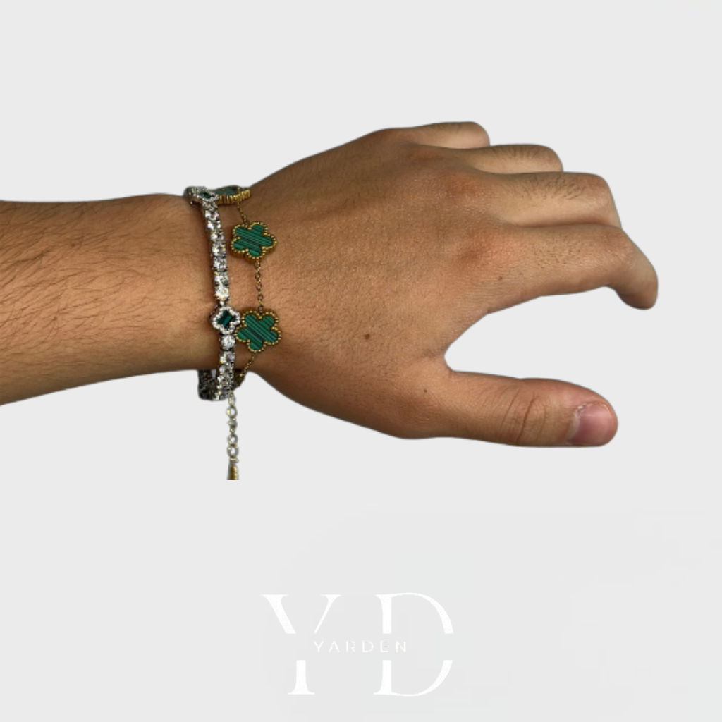 סט תלתן ירוק